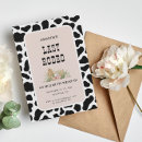 Search for cow print party invitations Girl