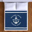 Search for welcome home blankets Nautical