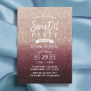 Search for ombre sweet 16 invitations Rose gold