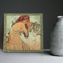 Search for alphonse mucha tiles Vintage