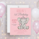 Search for little princess 1st birthday invitations Cute