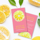 Search for lemon business cards Citrus