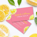Search for lemon business cards Watercolor