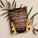 Search for rustic sunflower wedding invitations Vintage