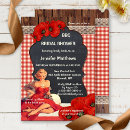 Search for bbq bridal shower invitations Floral