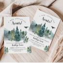 Search for adventure baby shower invitations Forest