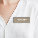 Search for modern name tags With magnetic back