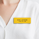 Search for yellow name tags Modern