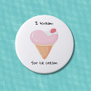 Search for ice cream cone badges Pink