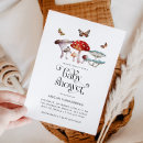 Search for mushroom baby shower invitations Boho