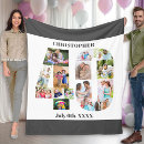 Search for 40th birthday blankets Photo collage