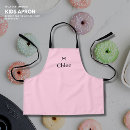 Search for pink bows aprons For kids