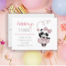 Search for ballerina 1st birthday invitations Pink
