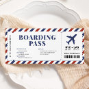 Search for airline ticket invitations Fake plane ticket