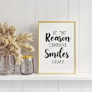 Search for smile today posters Encouragement