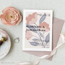 Search for pink abstract invitations Chic