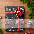 Search for chalk wrapping paper Merry christmas