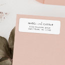 Search for housewarming return address labels Elegant