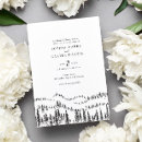 Search for elegant mountain wedding invitations Mountains