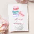 Search for love is sweet invitations Macaron