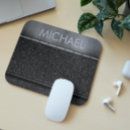 Search for metal band mouse mats Black