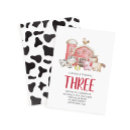 Search for cow print invitations Barn