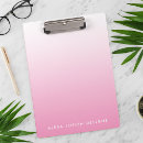 Search for stylish clipboards Ombre