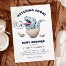 Search for dinosaur baby boy shower invitations T rex