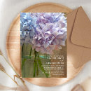 Search for blue hydrangea wedding invitations Rustic
