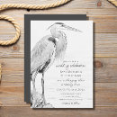 Search for blue heron invitations Couple