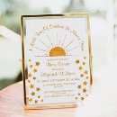 Search for ray of sunshine invitations Whimsical