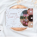 Search for doughnut grow up invitations Watercolor