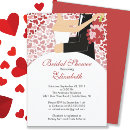 Search for heart bridal shower invitations Valentine