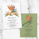 Search for front and back invitations Floral