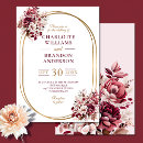 Search for gold foil geometric wedding invitations Flowers