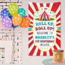 Search for circus banners Come one come all