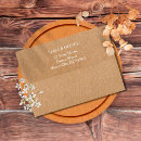 Search for business cards envelopes Return address