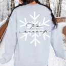 Search for cute winter womens hoodies Snowflake