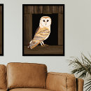 Search for barn owl art Brown