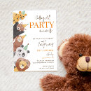 Search for party animals invitations Lion