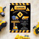Search for crane birthday invitations Dump truck