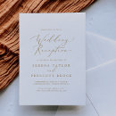 Search for marriage reception invitations Simple evening reception
