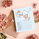 Search for guessing game baby shower invitations Cute