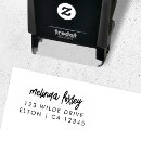 Search for funky rubber stamps Return address