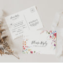 Search for party celebration rsvp cards Bride