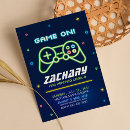 Search for game truck birthday invitations Arcade birthday party