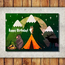 Search for bear silhouette postcards Mountains