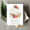 Search for fall couples bridal shower invitations Pumpkins