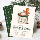 Search for hot chocolate bar invitations Cookie decorating party
