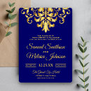 Search for damask invitations gold
